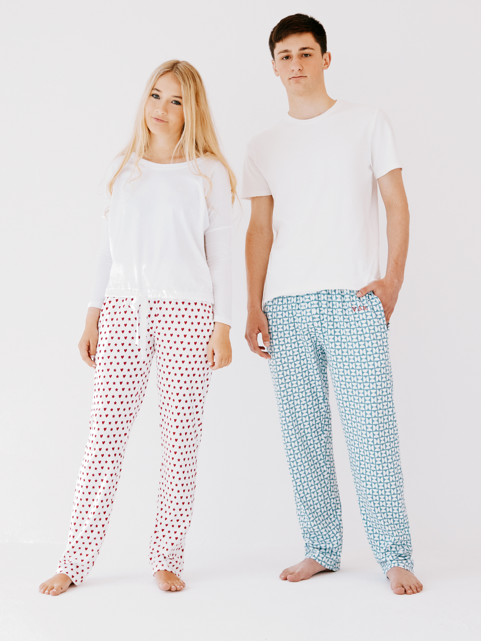 Zen Teen Lounge Trousers & White T-Shirt