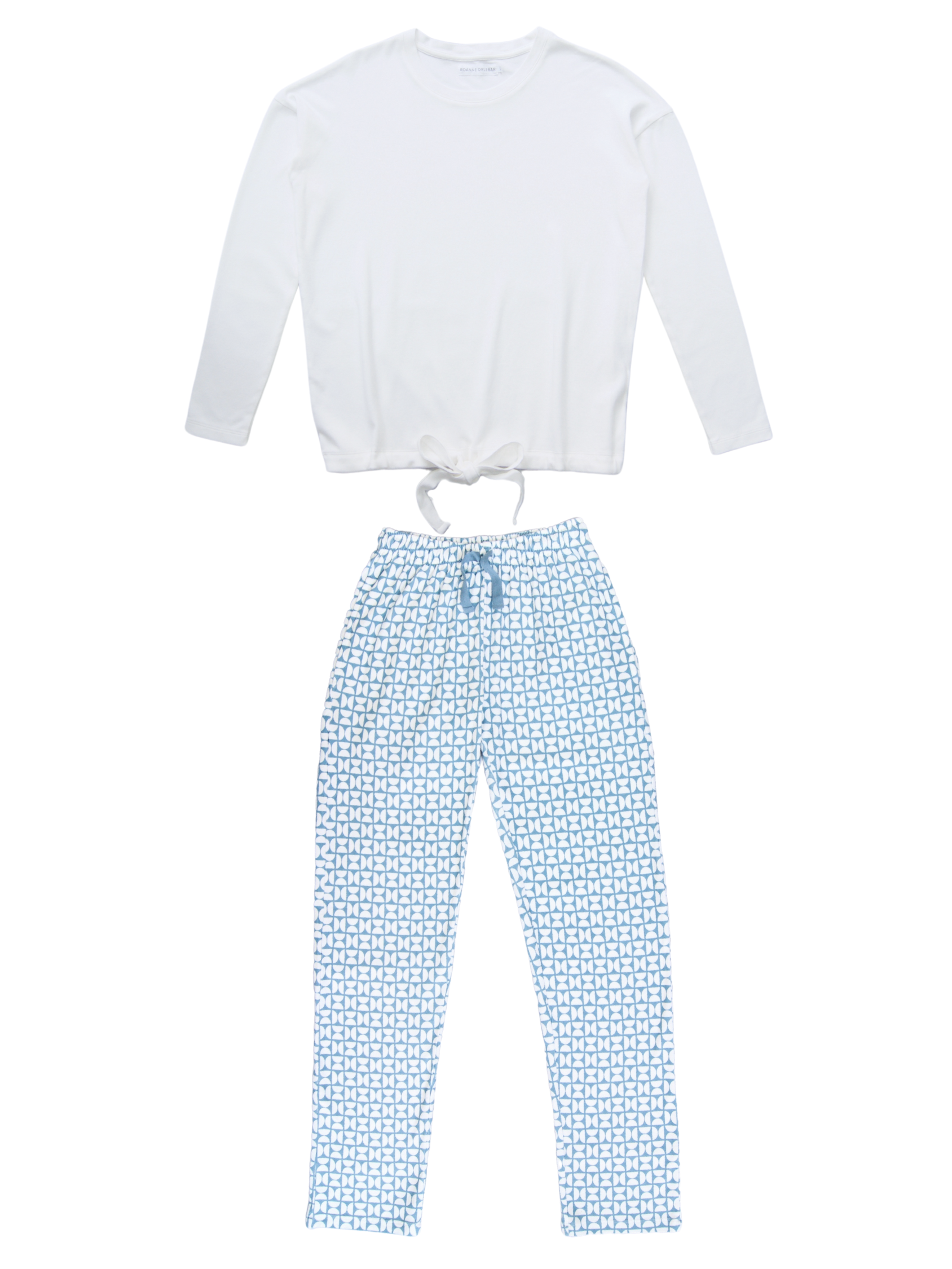 Zen White Sweatshirt & Lounge Trousers