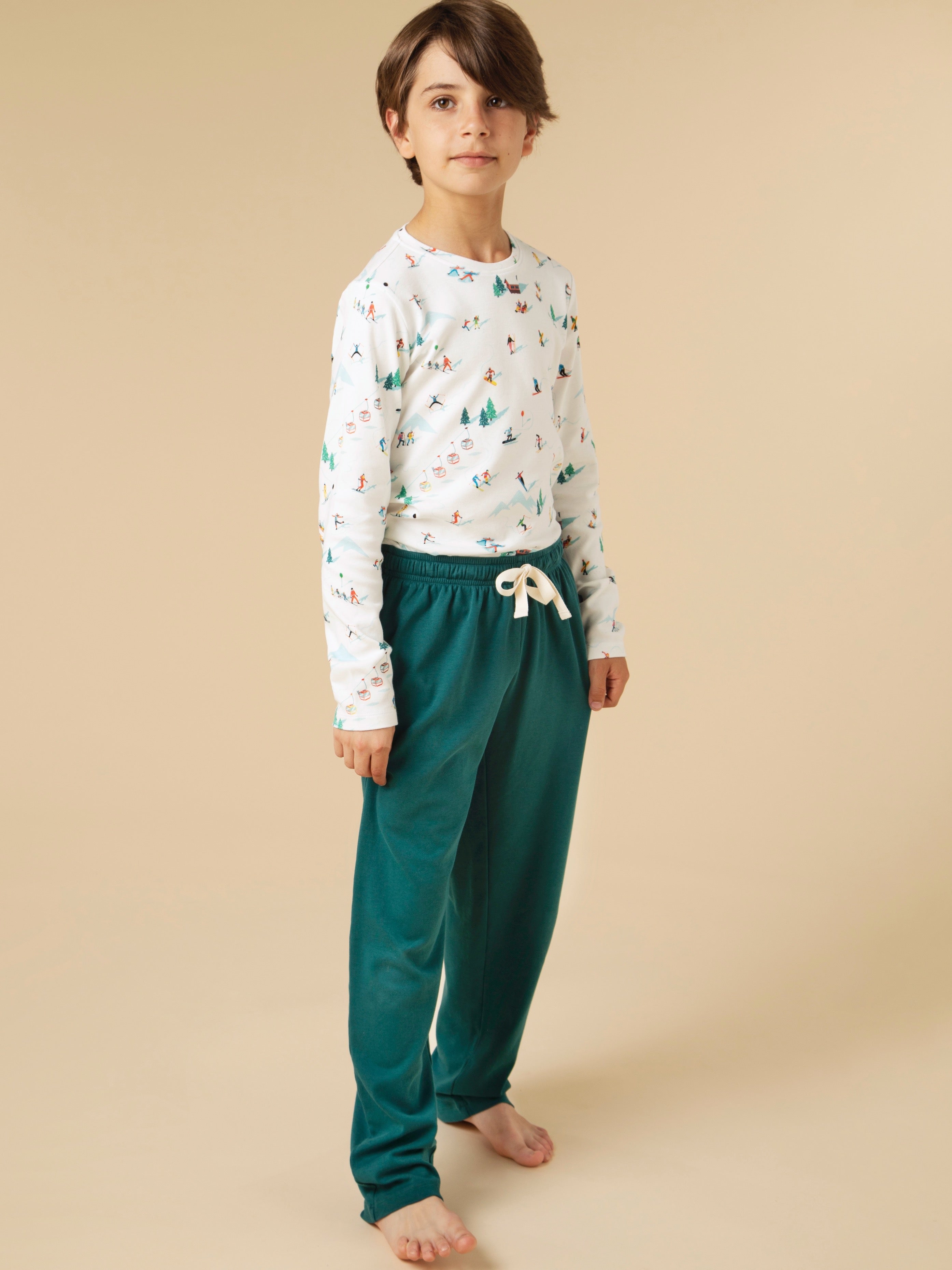 Tween Teal Green Lounge Trousers