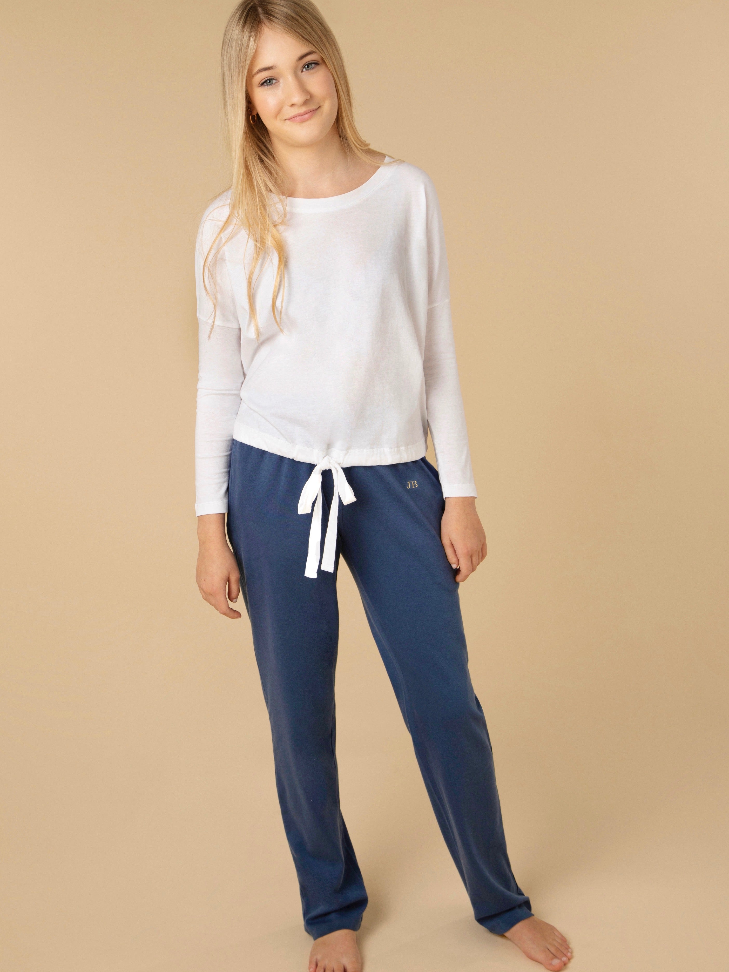 Teen Steel Blue Lounge Trousers